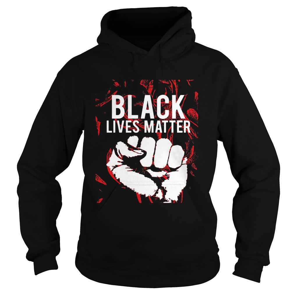 Black lives matter blood Hoodie