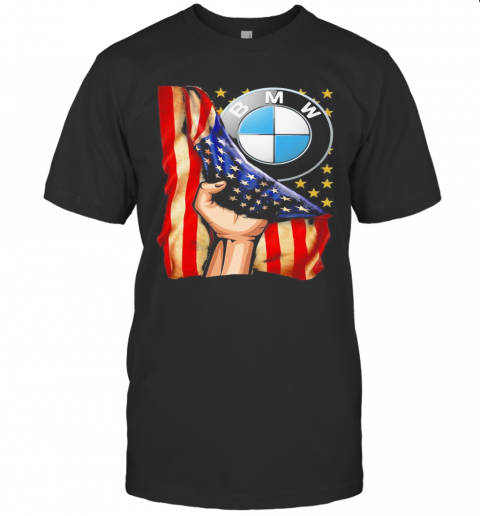 Bmw American Flag Independence Day T-Shirt Classic Men's T-shirt