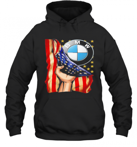 Bmw American Flag Independence Day T-Shirt Unisex Hoodie