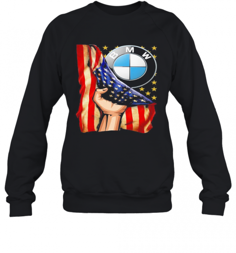 Bmw American Flag Independence Day T-Shirt Unisex Sweatshirt