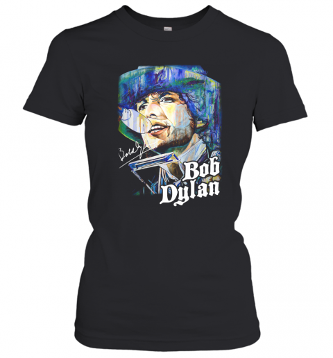 Bob Dylan Art Signature T-Shirt Classic Women's T-shirt