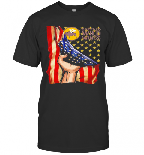 Buffalo Wild Wings American Flag Independence Day T-Shirt Classic Men's T-shirt