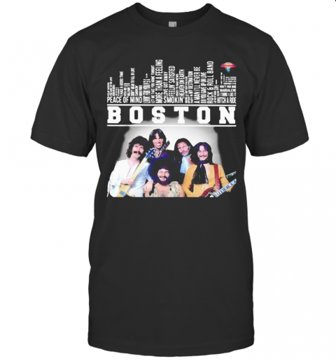 City Boston Band Members T-Shirt
