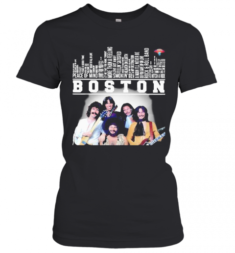 City Boston Band Members T-Shirt Classic Women's T-shirt