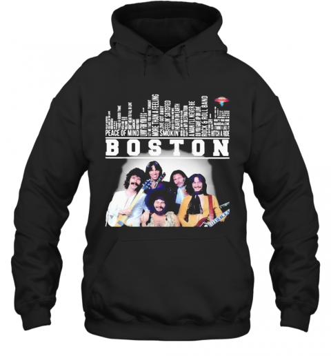 City Boston Band Members T-Shirt Unisex Hoodie