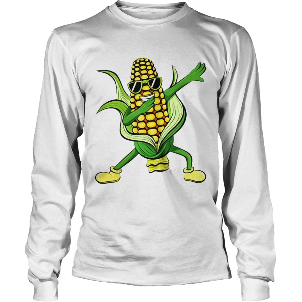 Dabbing Corn Cob Dancing Farm Classic Long Sleeve