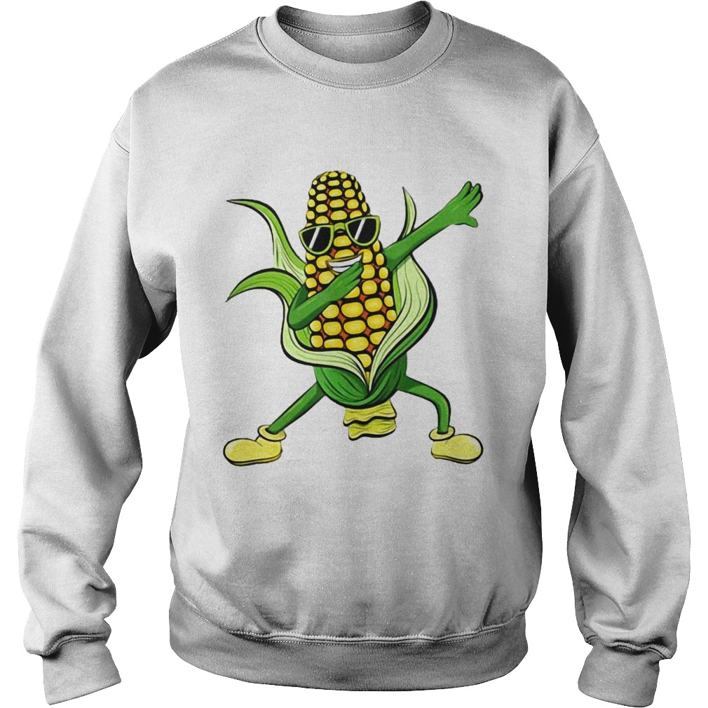 Dabbing Corn Cob Dancing Farm Classic Sweatshirt