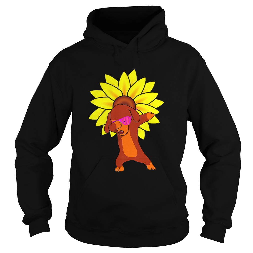 Dachshund Sun Flower Hoodie