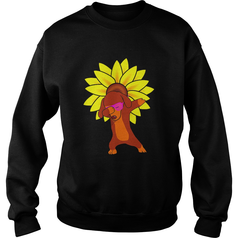 Dachshund Sun Flower Sweatshirt