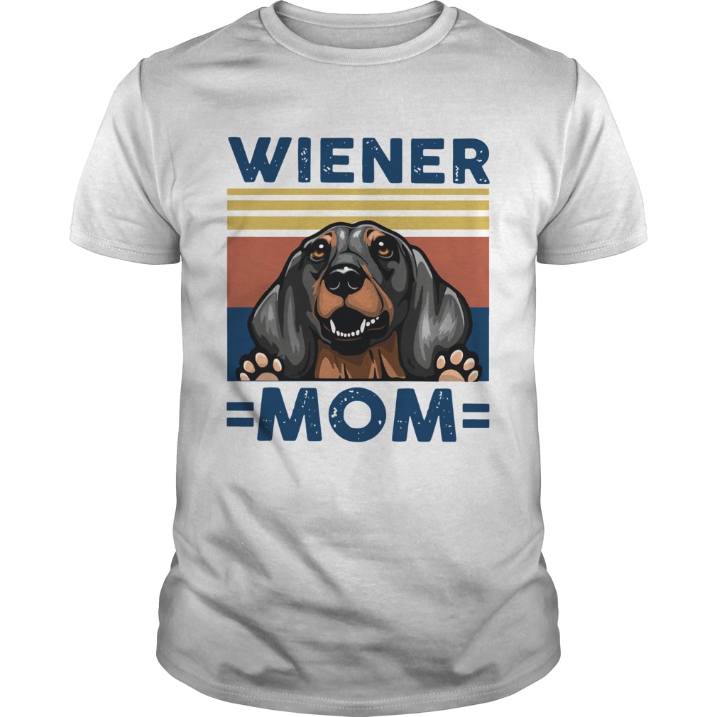 Dachshund Wiener Mom Vintage shirt