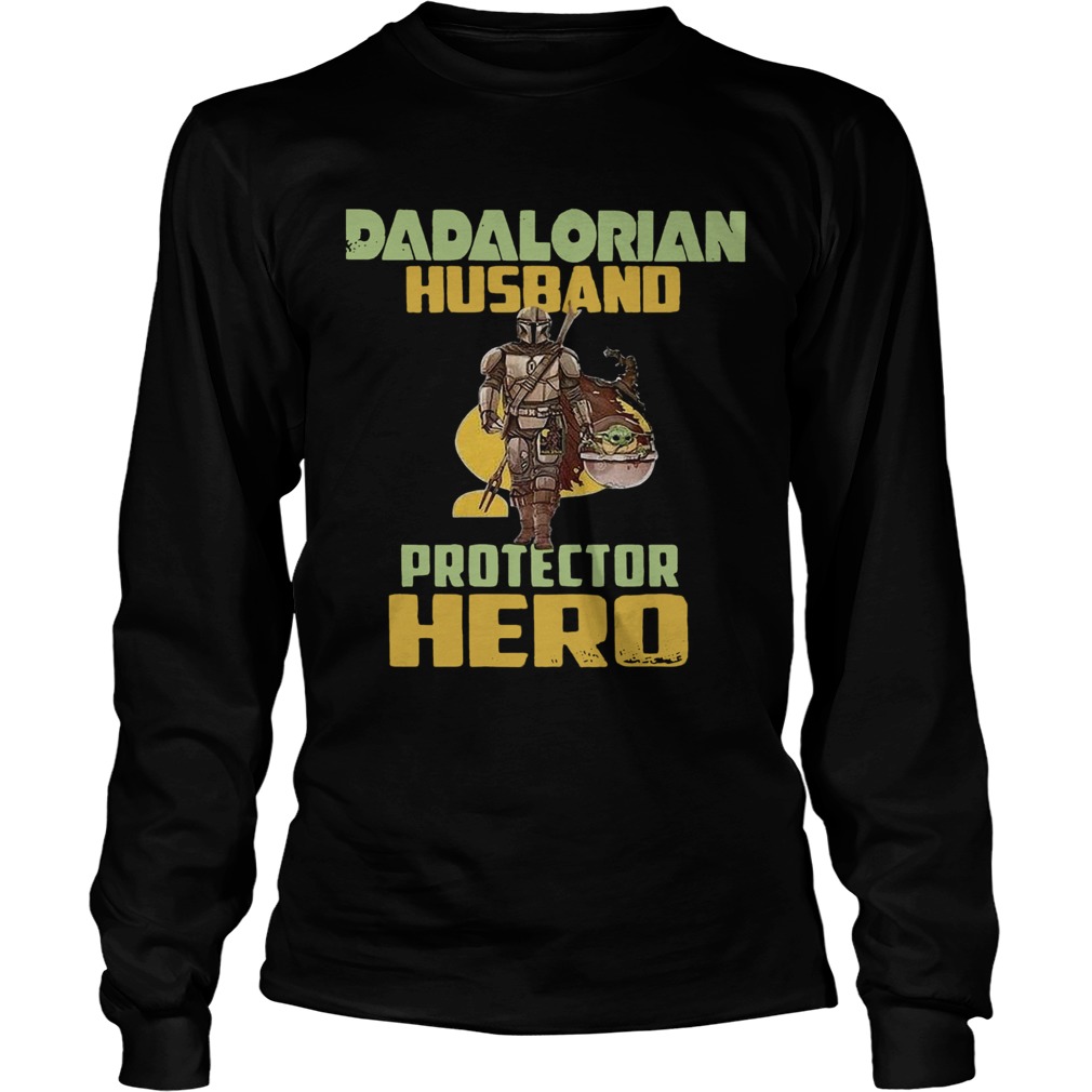 Dadalorian Husband Protector Hero Long Sleeve
