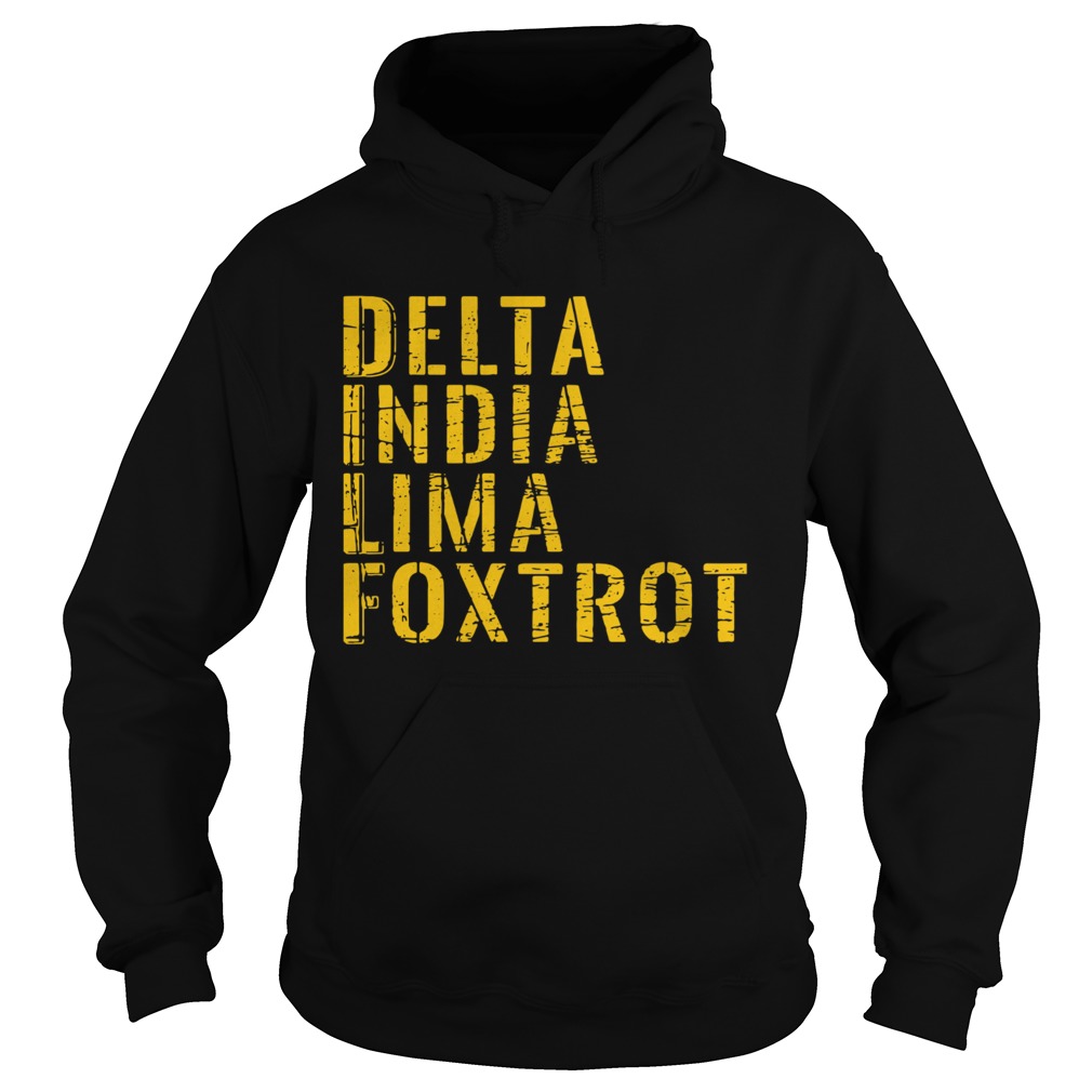 Delta India Lima Foxtrot Hoodie