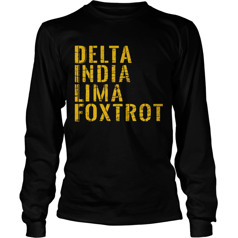 Delta India Lima Foxtrot Long Sleeve