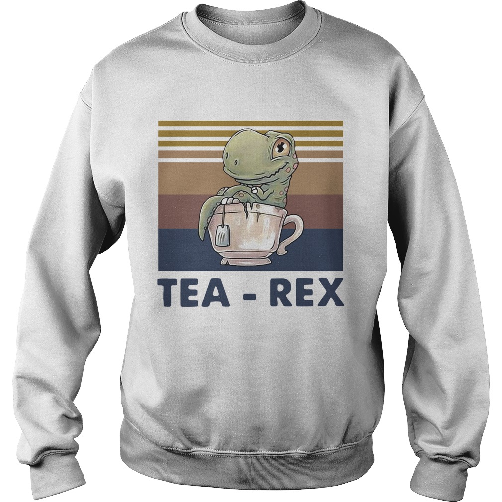 Dinosaurs TeaRex Vintage Sweatshirt