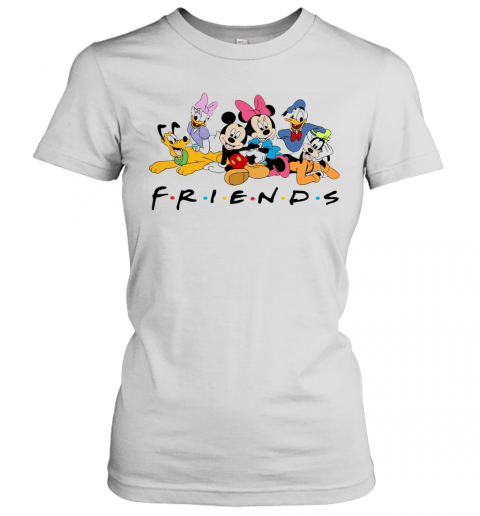 Disney Character Mickey Mouse And Friends T-Shirt Classic Women's T-shirt