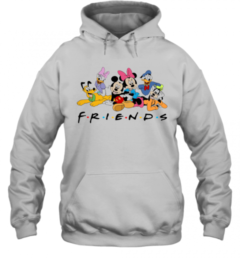 Disney Character Mickey Mouse And Friends T-Shirt Unisex Hoodie