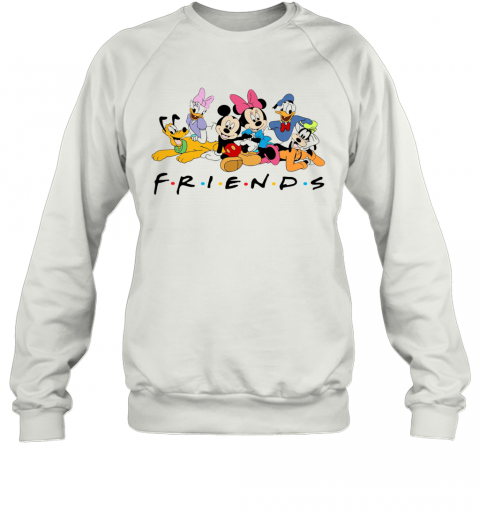 Disney Character Mickey Mouse And Friends T-Shirt Unisex Sweatshirt