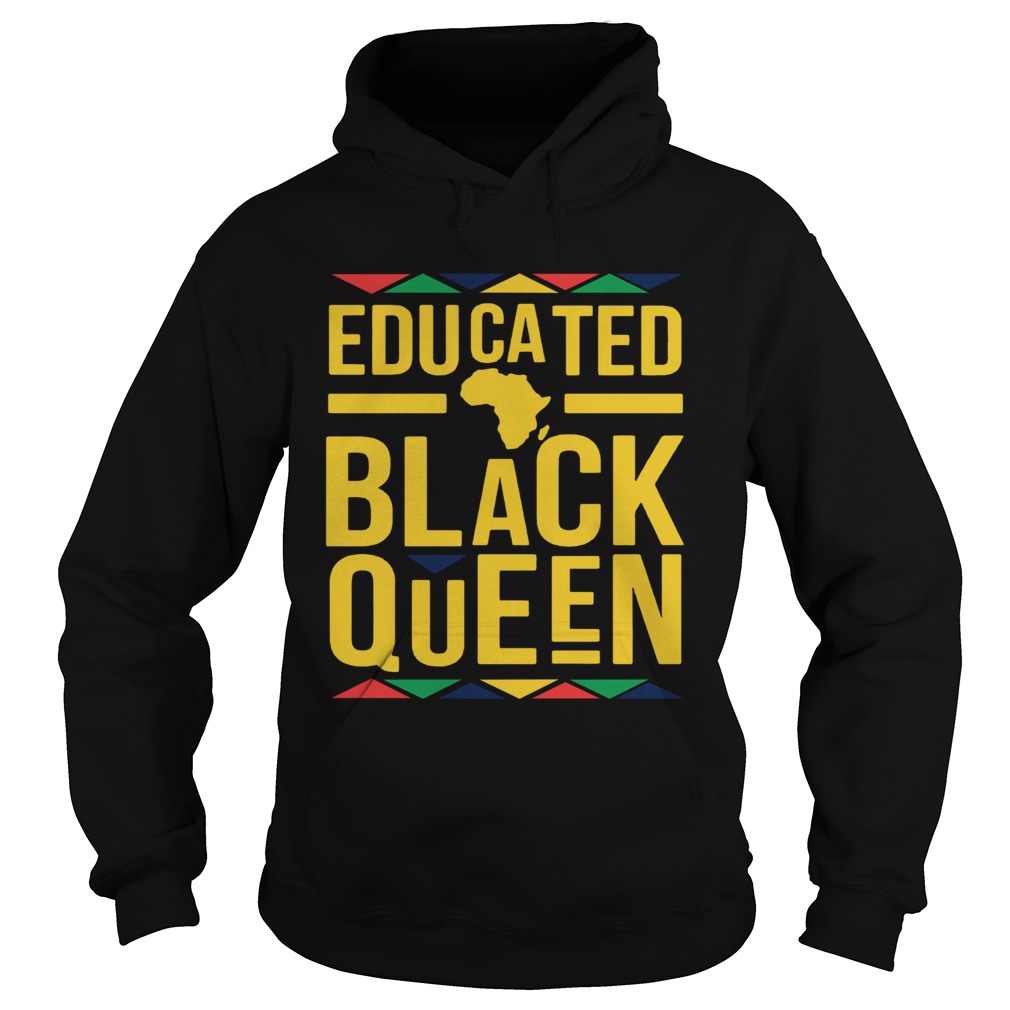 Educated Black Queen Hoodie