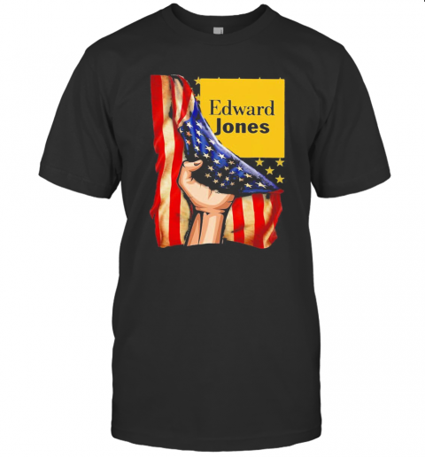 Edward Jones American Flag Independence Day T-Shirt