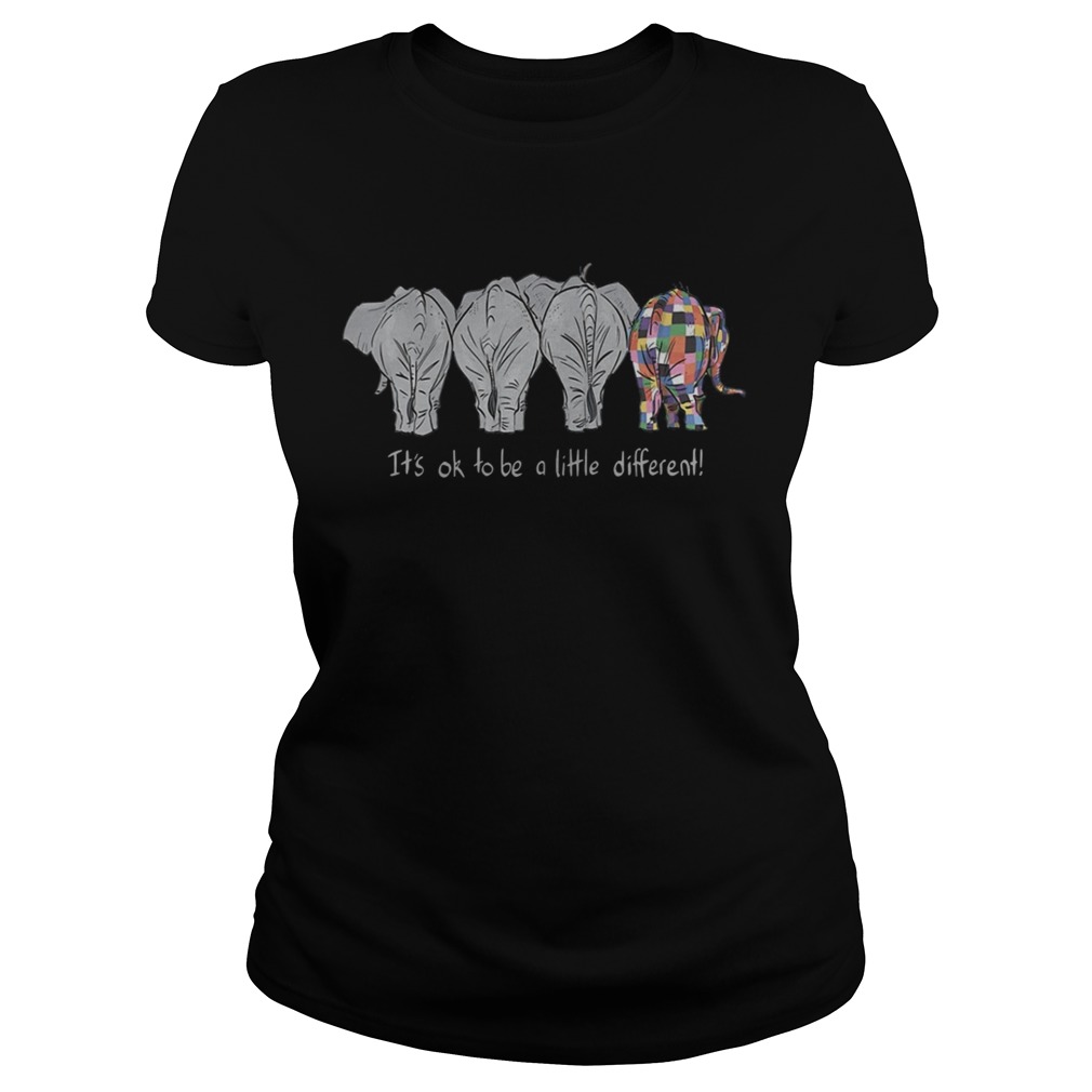Elephants Its Ok To Be A Little Different Classic Ladies