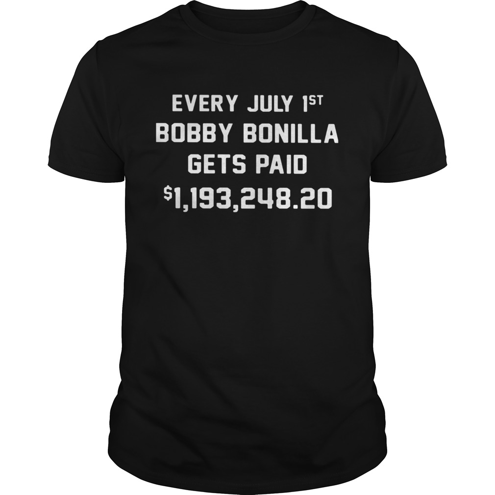 Every July 1st Bobby Bonilla Gets Paid 119324820 shirt