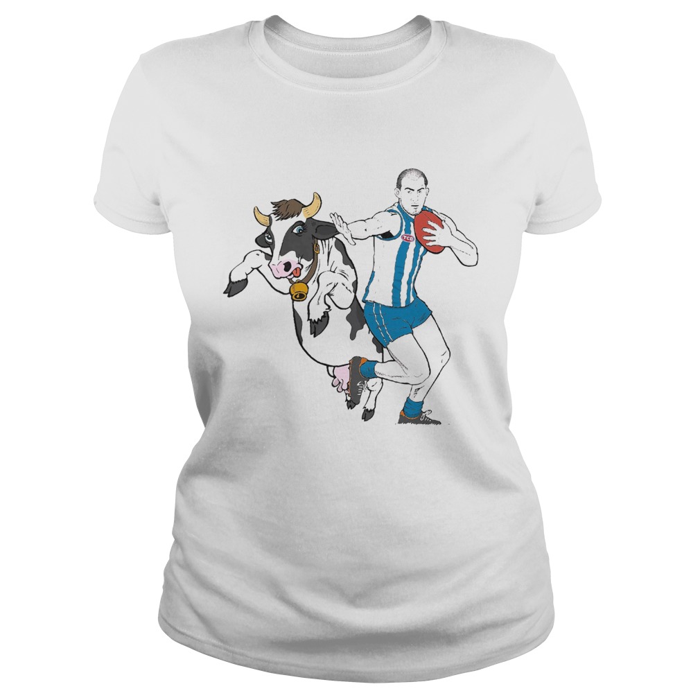 Farm hero cow and football player Classic Ladies