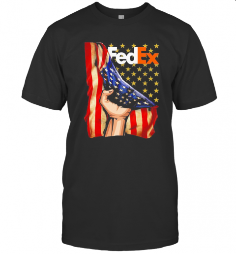 Fedex American Flag Independence Day T-Shirt