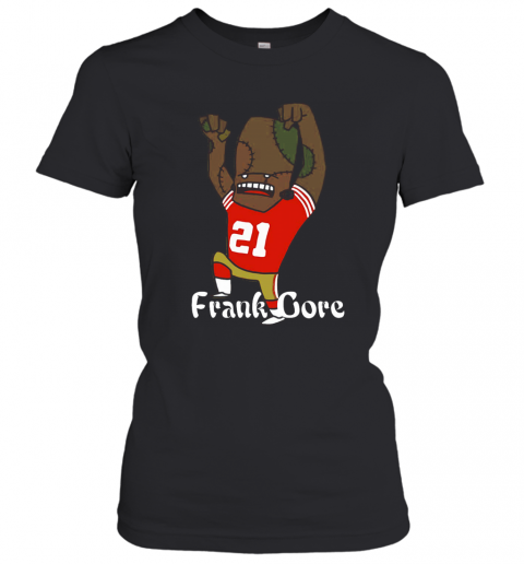 Frank Gore Zombie Cartoon T-Shirt Classic Women's T-shirt