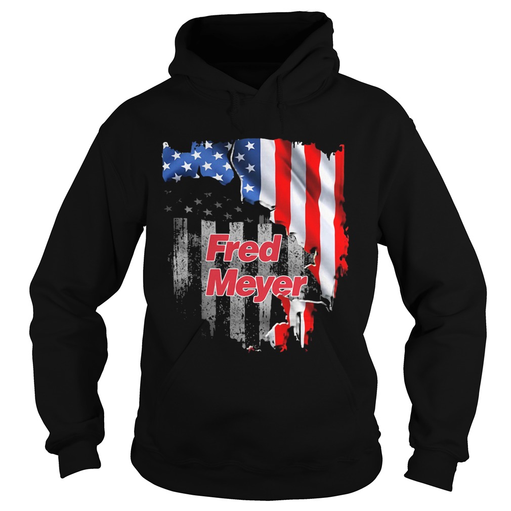 Fred meyer american flag independence day Hoodie