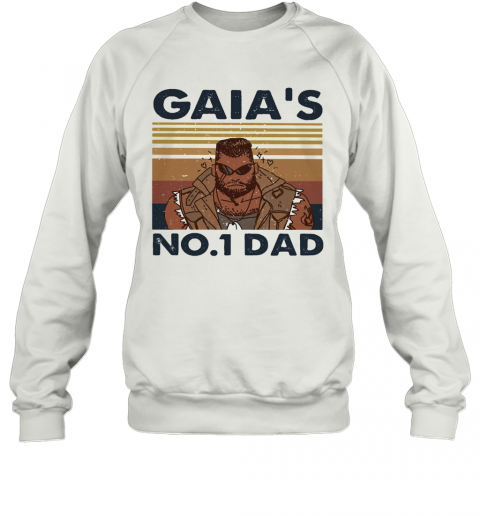 Gaia'S No 1 Dad Vintage Retro T-Shirt Unisex Sweatshirt