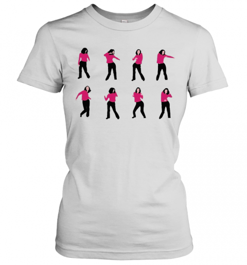 Girl Fat Monica'S Dance T-Shirt Classic Women's T-shirt
