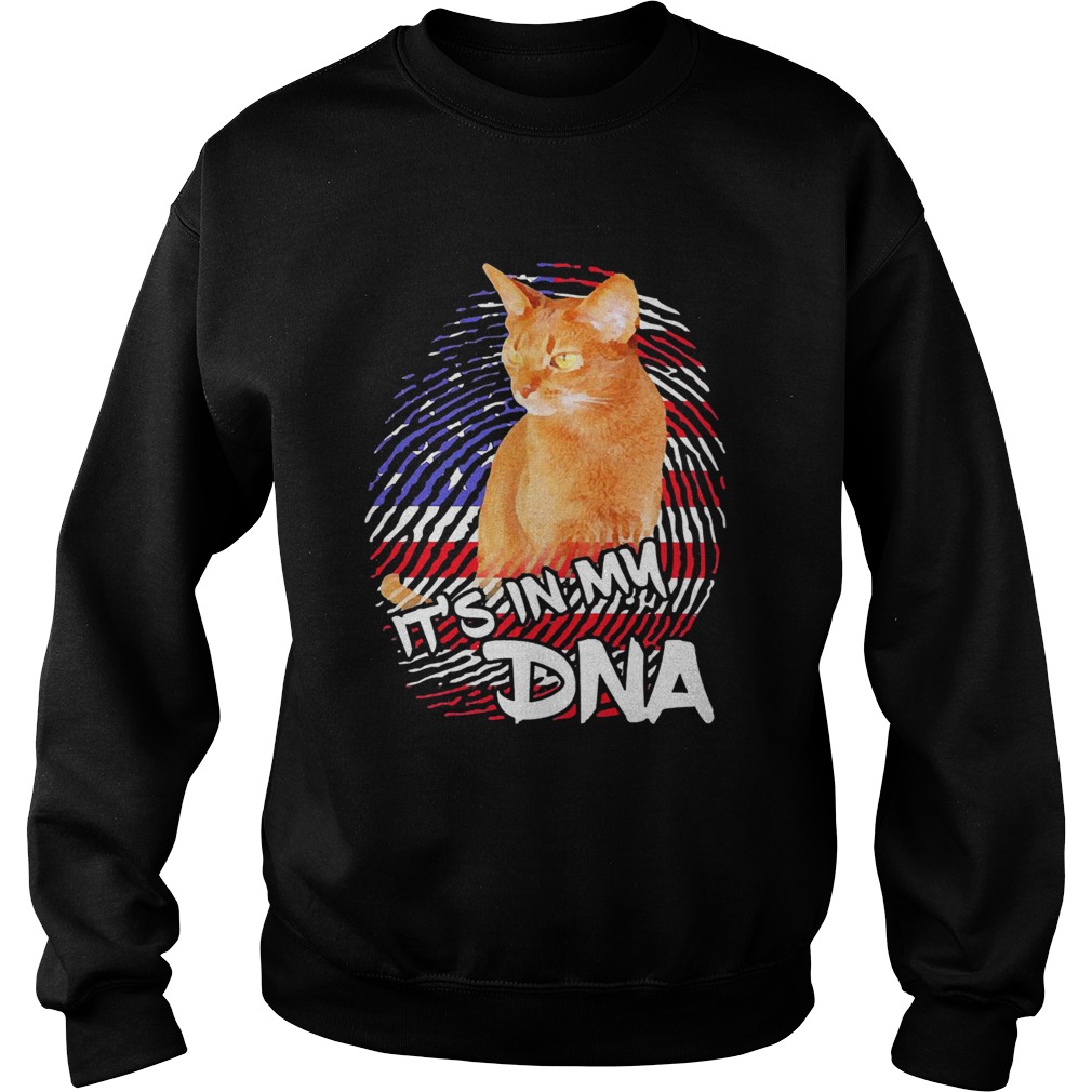 Good Cat Its In My DNA American Sweatshirt