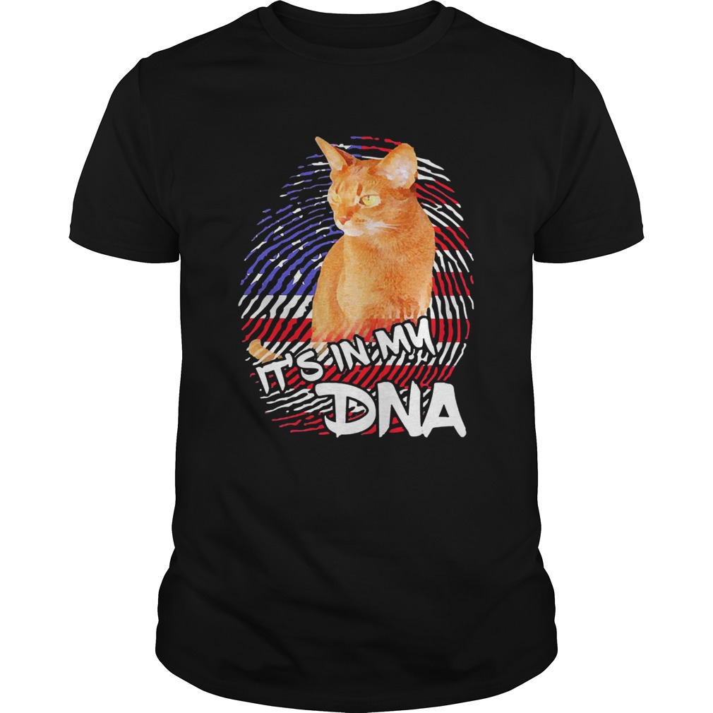 Good Cat Its In My DNA American shirt