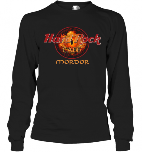 Hard Rock Cafe Mordor T-Shirt Long Sleeved T-shirt 