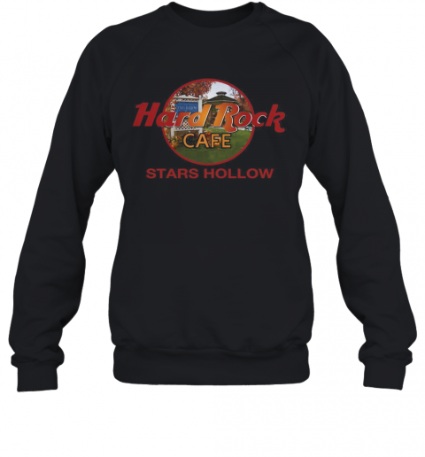 Hard Rock Cafe Stars Hollow T-Shirt Unisex Sweatshirt