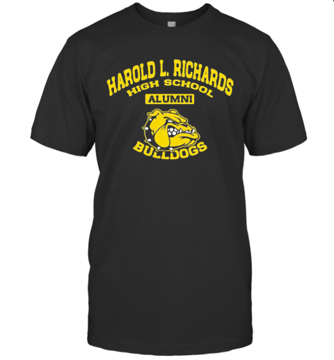 Harold L. Richards High School Alumni Bulldogs T-Shirt
