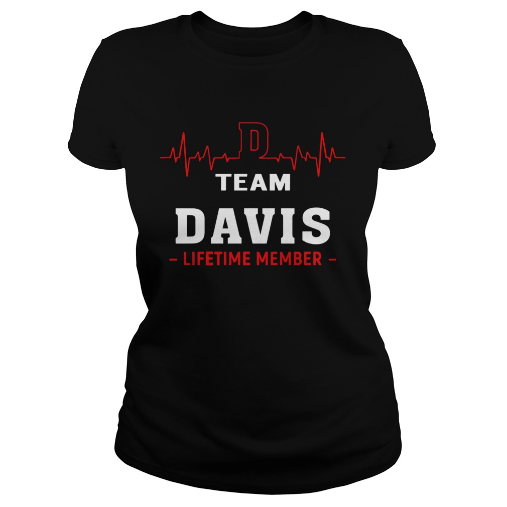 Heartbeat Team Davis Lifetime Member Classic Ladies