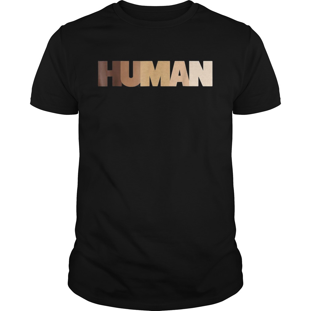 Human black lives matter shirt