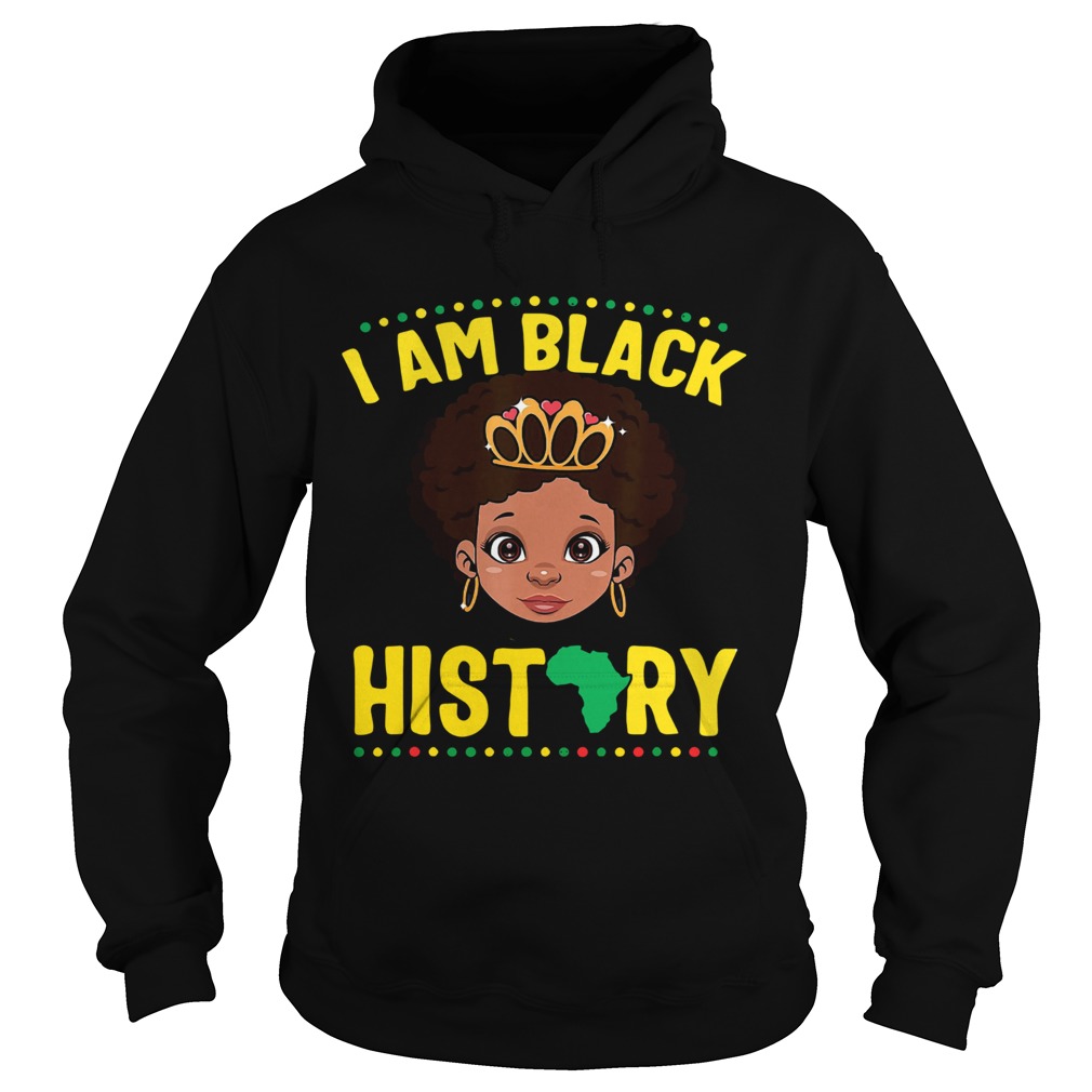 I Am Black History Educated Black History Women Flag Africa Hoodie