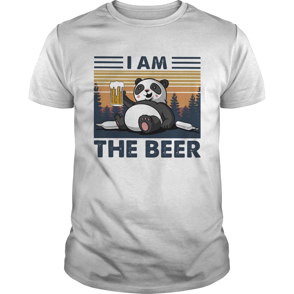 I Am The Beer Bear Vintage Retro shirt