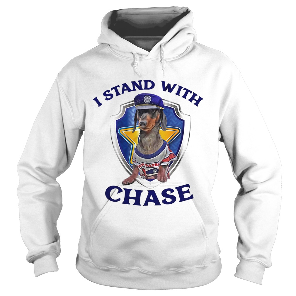 I stand with chase police Hoodie