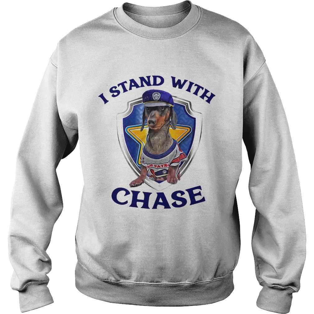 I stand with chase police Sweatshirt