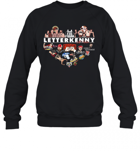 I'M A Letterkenny Signature Heart T-Shirt Unisex Sweatshirt