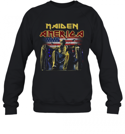 Iron Maiden American Flag Shirt T-Shirt Unisex Sweatshirt