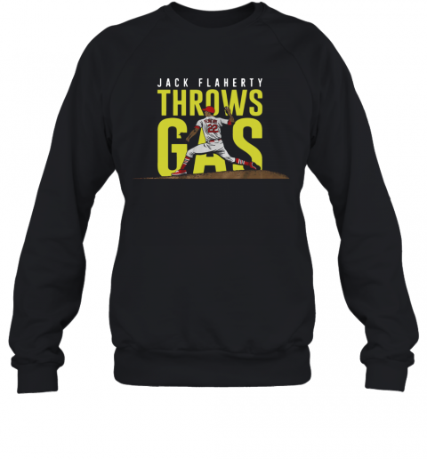Jack Flaherty Throws Gas T-Shirt Unisex Sweatshirt