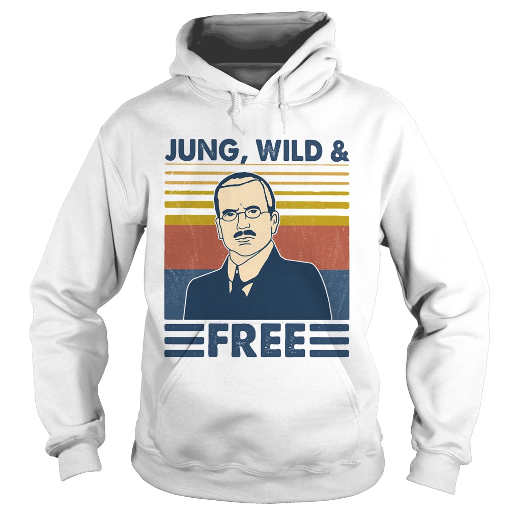 Jung wild and free vintage retro Hoodie