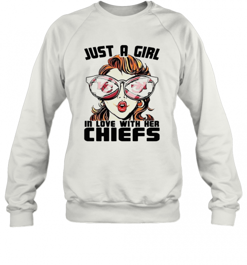 Just A Girl In Love With Her Chiefs T-Shirt Unisex Sweatshirt