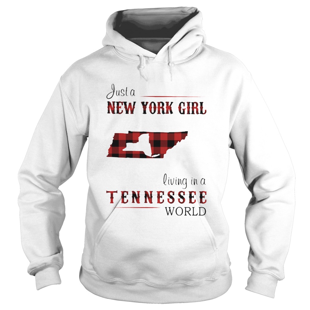 Just a new york girl living in a tennessee world Hoodie