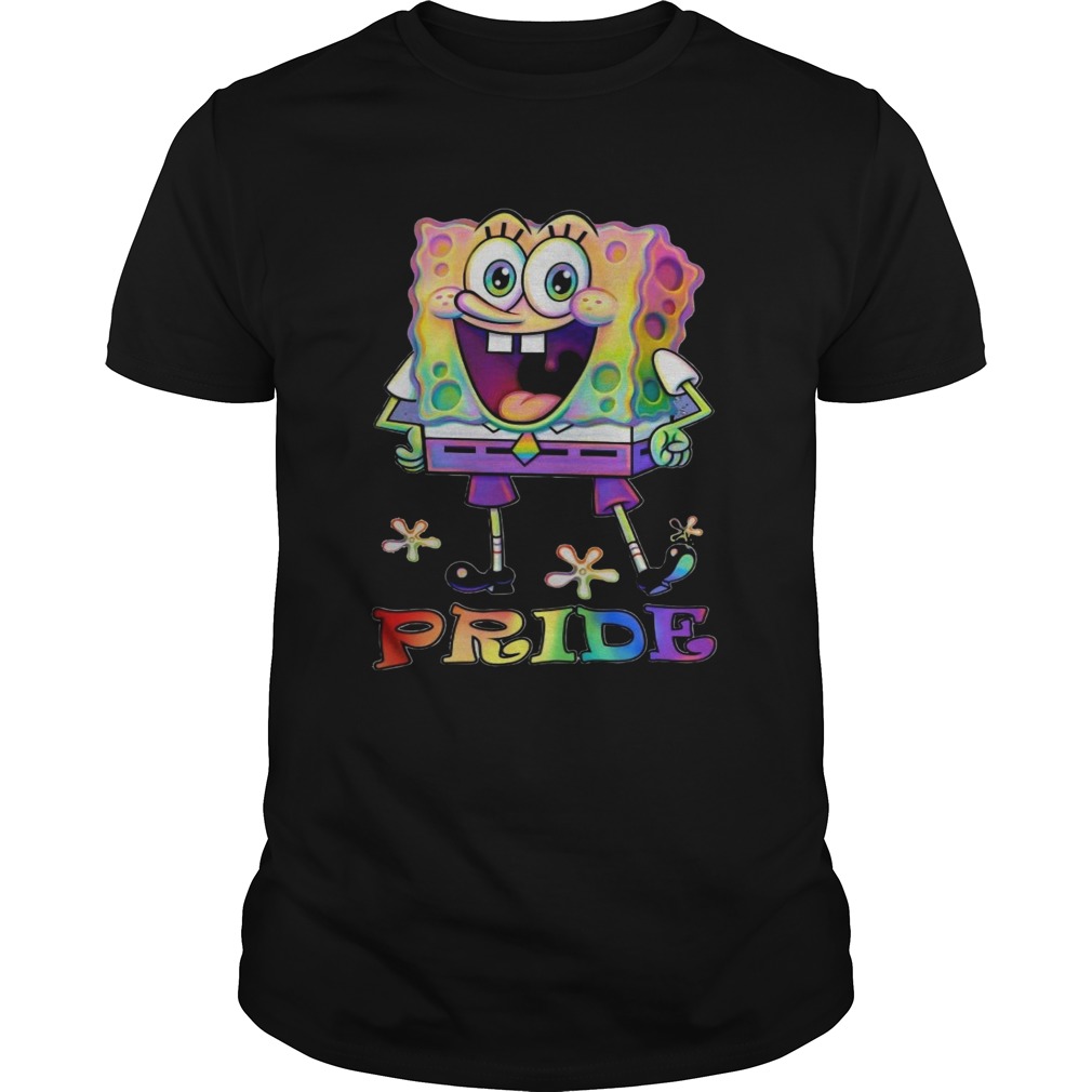 LGBT Pride SpongeBob SquarePants shirt