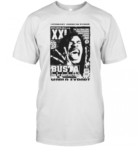 Legendary American Rapper Busta Eve Of Destruction World Export T-Shirt